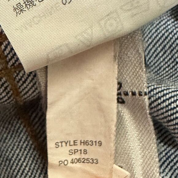 Madewell Women's 10" High Rise Skinny Jeans Size 29 Style H6319 Drop Hem Edition - Picture 11 of 12